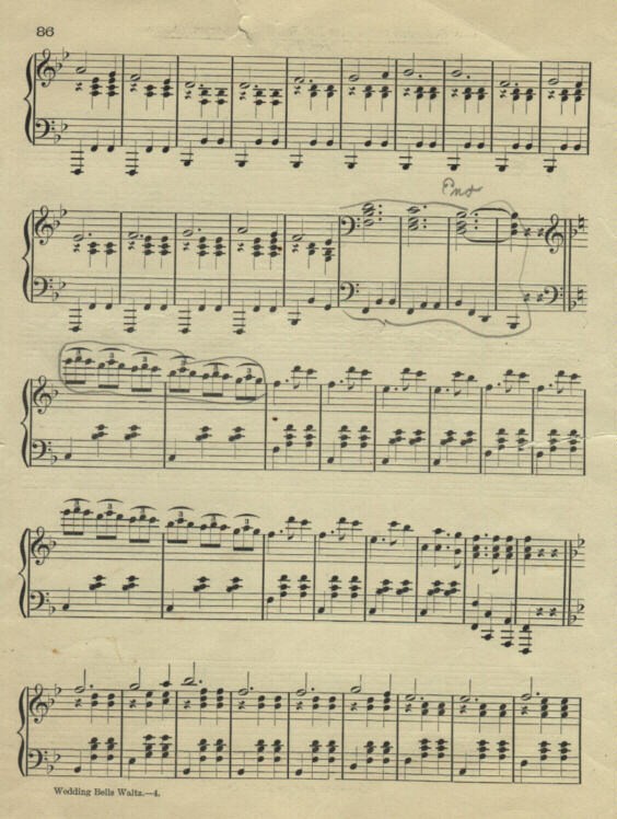 Wedding Bells Waltz Composed by Ina McGranahan - Page 2