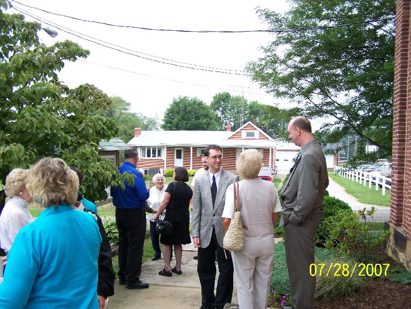 Left to Right: Jean Brown Howard (Ben's 1st Cousin), Pat McArtor (Wife of Randy Brown, Ben's 1st Cousin), Paul Selegean (Ben's Brother), Naomi Kinsey (Wife of Thomas Kinsey, Ben's Uncle), Cyndy Solon (Ben's Niece), Steven Brown (Ben's Son), Doris Lowers and Travis Brown (Ben's Son)