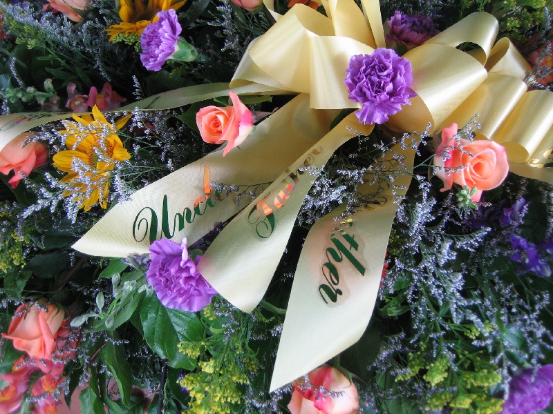 Flowers on the Casket