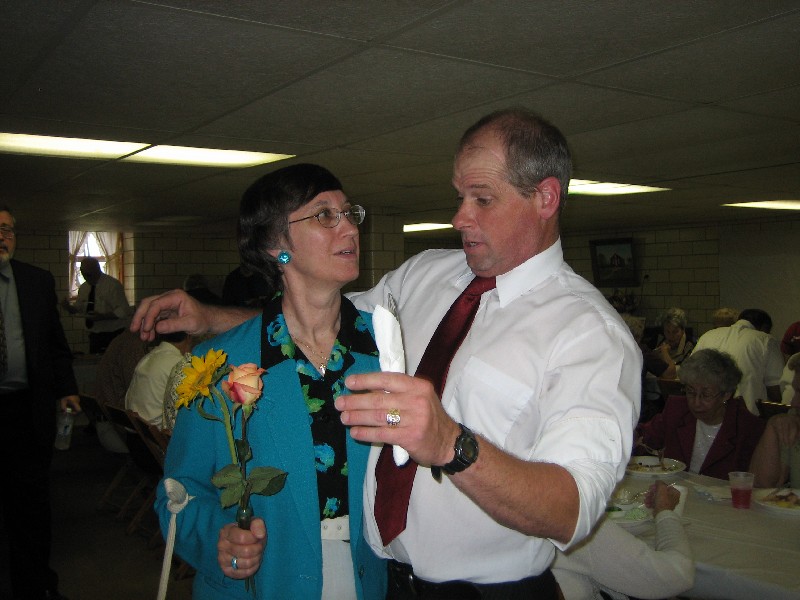 Faye Johnson Brown and Lloyd Solon