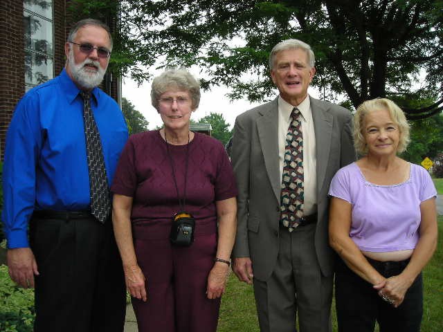 Paul Selegean (Ben's Brother), Bette Brown (Ben's Sister), Dean Hochstetler (Husband of Barbara Brown Hochstetler, Ben's 1st Cousin), Barbara Kinsey Edwards (Ben's 1st Cousin)