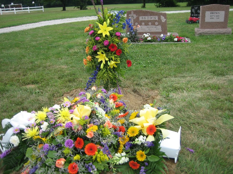 Paul Bennett "Ben" Brown Burial
