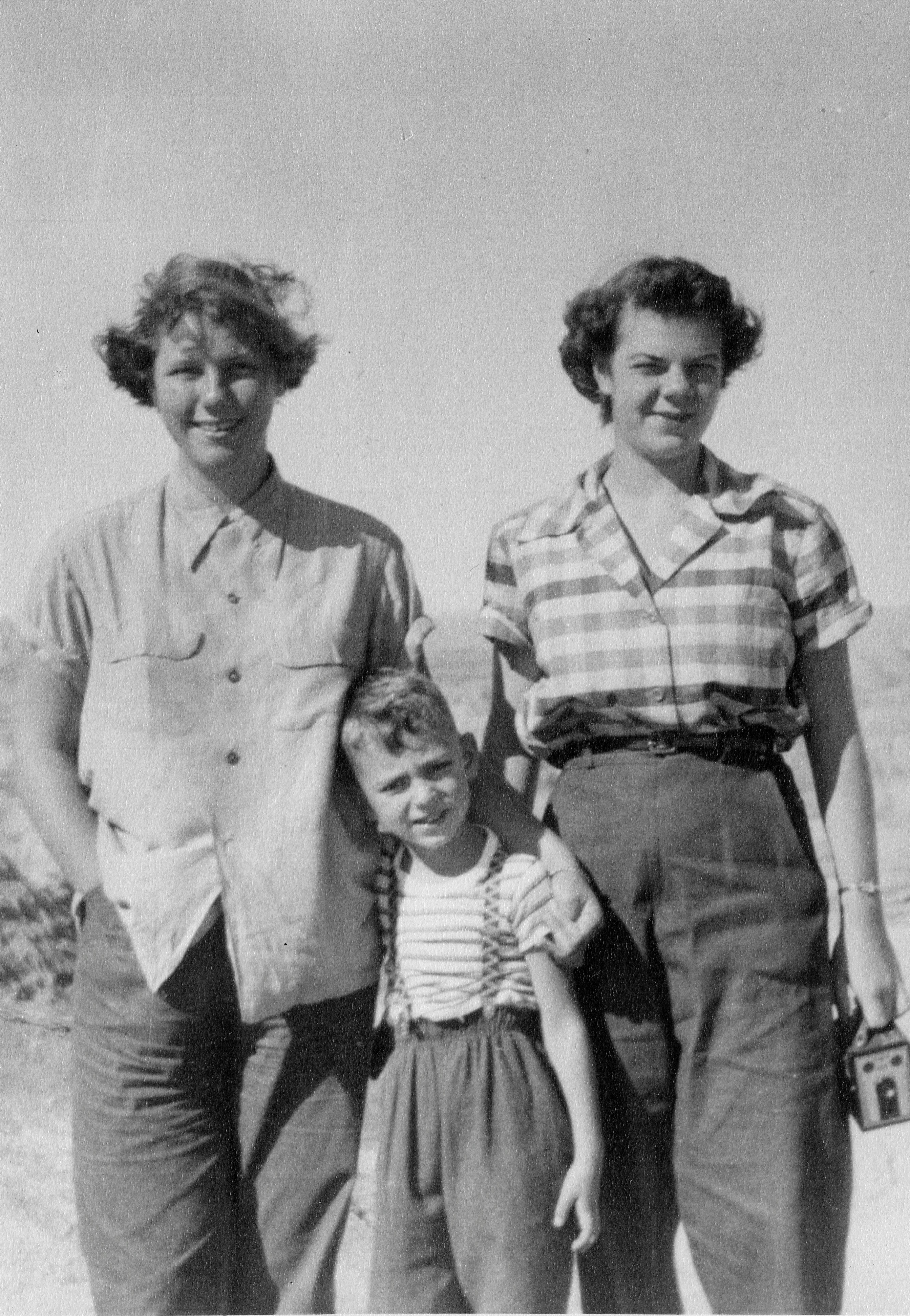 Bette Ina Brown, Paul Bennett Brown and Mary Lou Turnipseed (Early 1950's)
