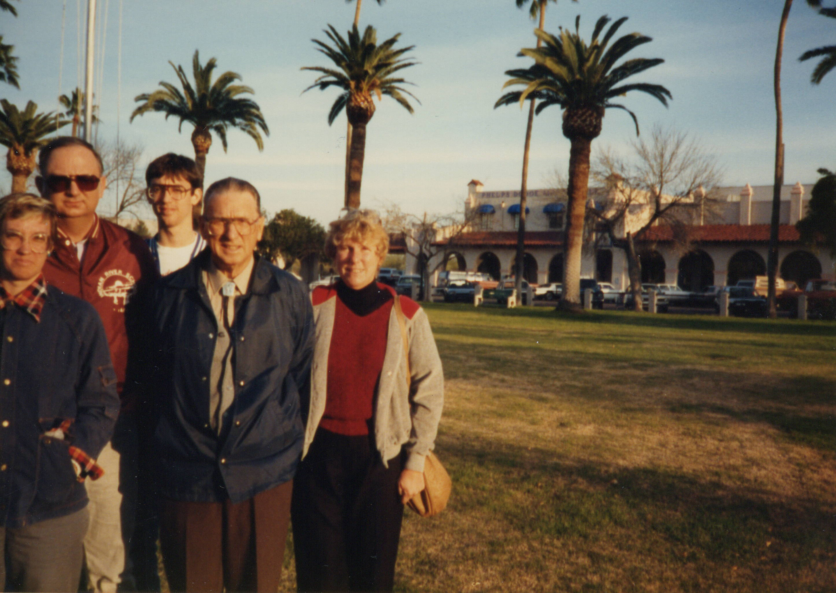 Faye, Ben, Steven, Paul and Bette Brown (circa late 1980's or early 1990's)